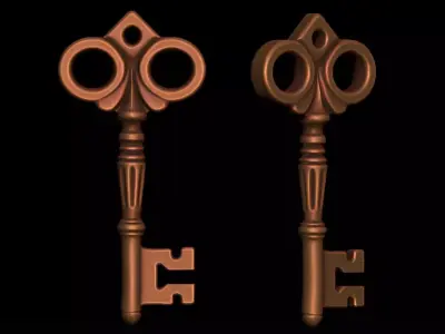 Locks and Keys big Collection 3D print model