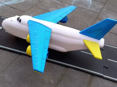 28701 Very Heavy Toy Aircraft An-124 3D print model purchase
