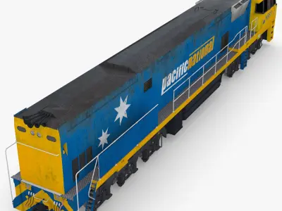 NR57 Australian Locomotive 3D model