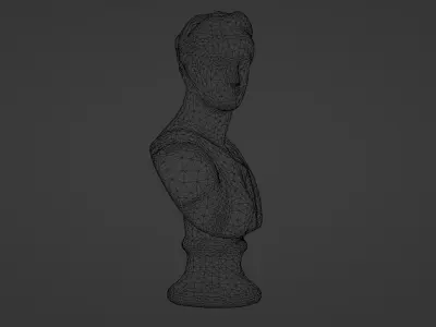 Bust Statuette 3D model 3D model purchase
