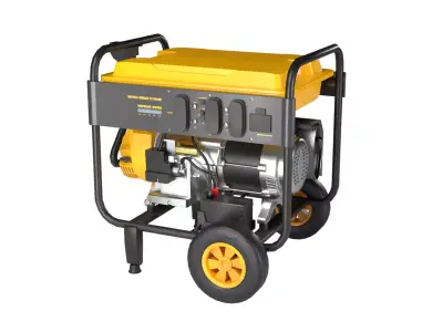 Electric Generator 3D model purchase