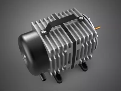 ELECTRICAL MAGNETIC AIR PUMP COMPRESSOR BLOWER AERATOR MOTOR ACO 3D model