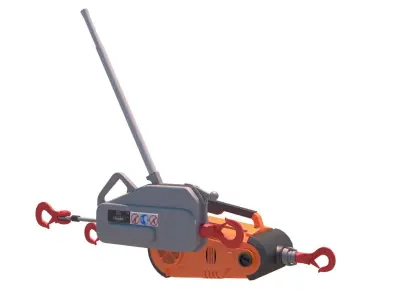 tirfor two electric tools 3D model