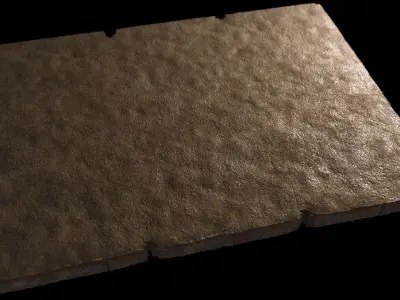 Codex Mayan  Low Poly PBR Low-poly 3D model
