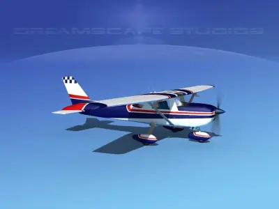 Cessna 150 Aerobat V07 3D model
