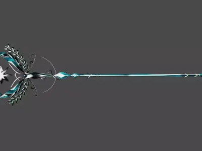 MAGIC STICK MODEL Low-poly 3D model