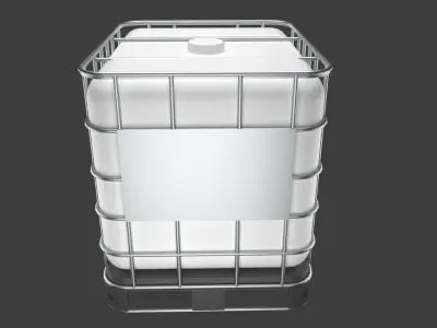  275 Gallon Capacity Tank 3D model