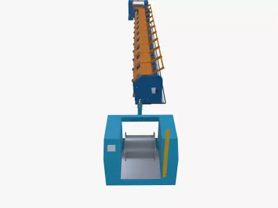 Wire Drawing Machine 3D model
