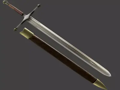 ICE SWORD NED STARK 3D model