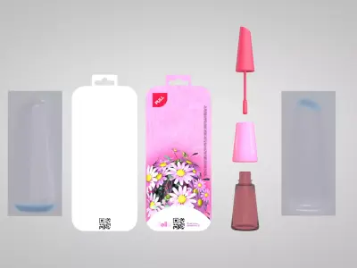 Card 05 Nail Polish 3D model