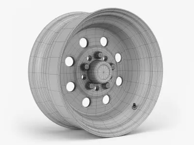 Weld Draglite Wheel 3D model