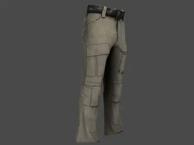 cobra  Combat  Gear Tactical Pants  Trousers  Military FIVEM GTA Low-poly 3D model