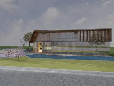 Sales Office - Headquarters 3D model