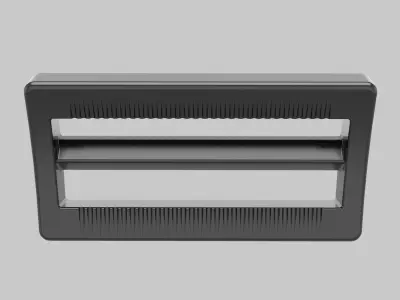 Strap Buckle 3D model