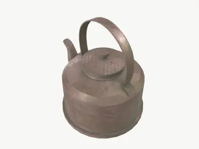 Teapot Kettle Low-poly 3D model