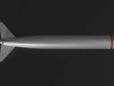 Missile 3D model buy