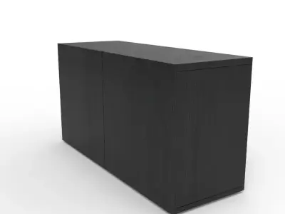 Modern Cabinet Low-poly 3D model