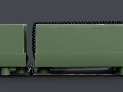 Radio System ANVRC-47 3D model