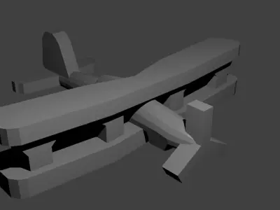 German Fi 167 Torpedo Bomber Aircraft Free 3D print model