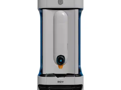Futuristic WallMounted Smart Dispenser 3D model
