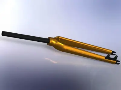 Bike fork 3D model