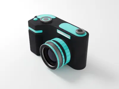 Digital Camera 3D model