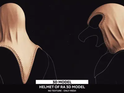 Helmet Of The Ra 3D Model 3D model