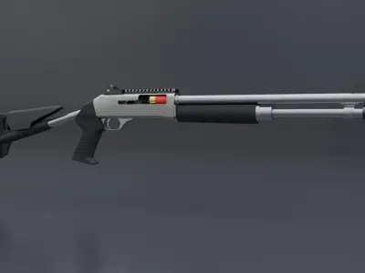 Shotgun 3D model 17
