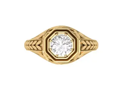 Wedding Ring  3D print model 404