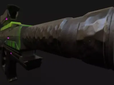 Admiral Destiny 2 Concept Low-poly 3D model
