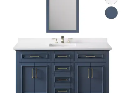 OVE Sarah II 60 Vanity 3D model