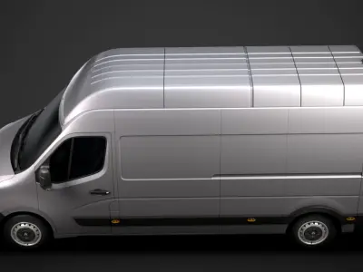 Renault Master L3H3 Van 2020 3D model