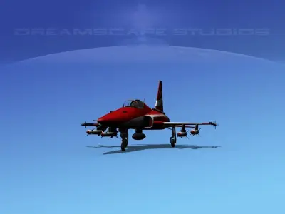 Northrop F-20 Tigershark V11 3D model