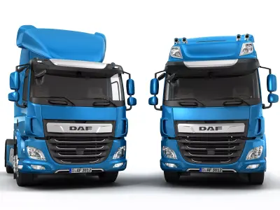 DAF CF Collection 2017 3D model