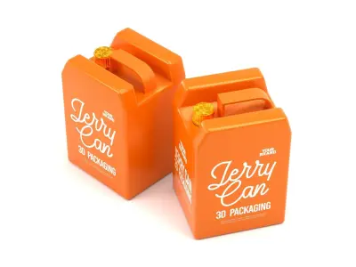Jerrycan Packaging  Free 3D model