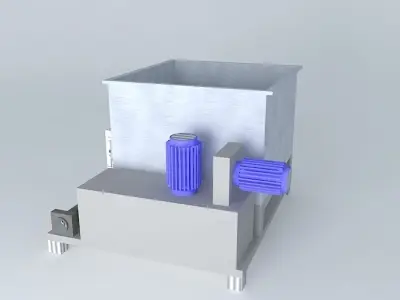 Vertical Briquette Press, Series TH Free 3D model