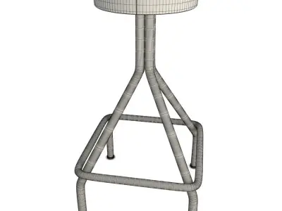 Mendel Industrial Stools  3D model