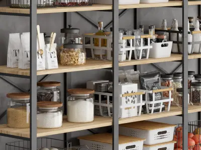 Industrial Pantry 3D model