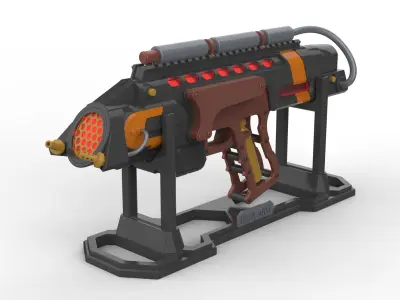 Flame Cannon - Legends Of Tomorrow - STL CAD - Commercial Use 3D print model