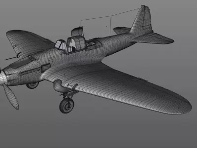 IL-2 Sturmovik 3D model purchase