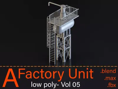 Factory unit- Vol5 3D model