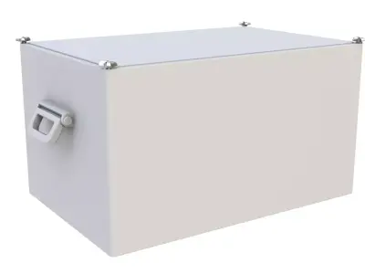Plastic container 03 3D model