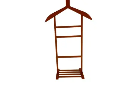 Clothes tree 3D model