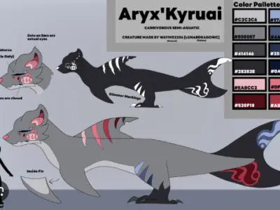 Aryx Kyurai Free low-poly 3D model