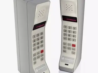 Motorola DynaTac 3D model