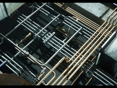 Modular Pipes Pack Vol 02 Low-poly 3D model