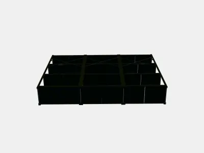 BROR Shelving unit 1 3D model