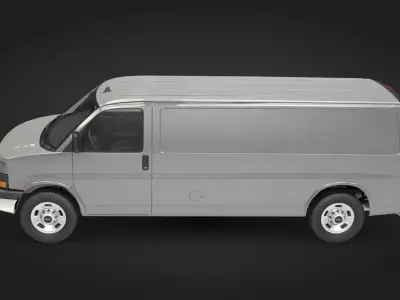 GMC Savana LWB 3D model