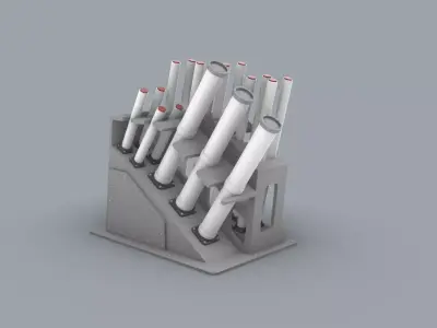 Lacroix Sylena MK2 Low-poly 3D model