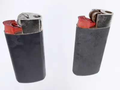 Lighter Low-poly 3D model purchase